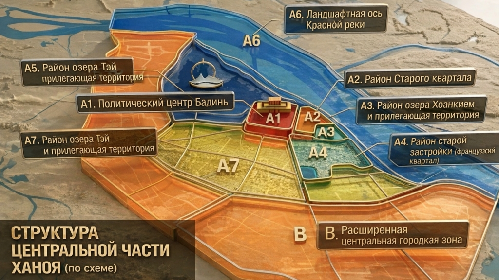 Ханой реструктуризируется для расширения пространства развития