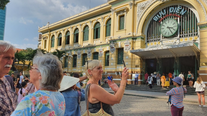 Число иностранных туристов в Хошимине увеличилось на 18,2% в первые три месяца года
