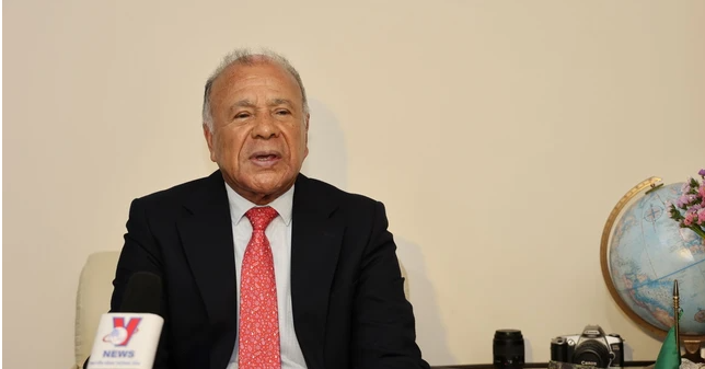 Генеральный секретарь Партии Труда Мексики (ПТ) Альберто Анайя Гутьеррес дал интервью. Фото: Фи Хунг