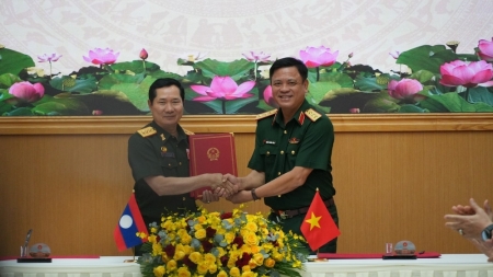 6-й Вьетнамско-лаосский диалог по политике обороны