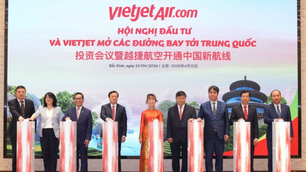 Vietjet объявляет о запуске 5 новых маршрутов в Китай