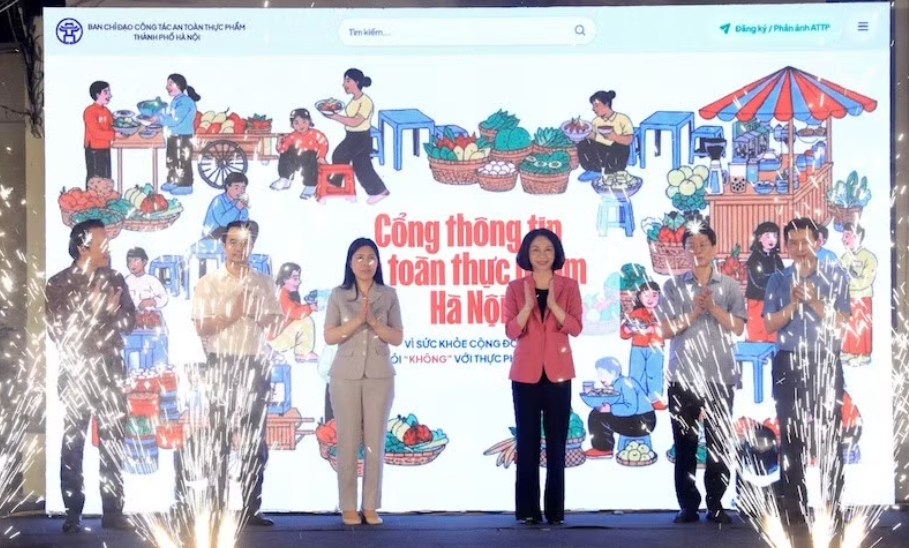 Ханой запустил портал по безопасности пищевых продуктов