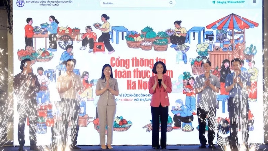 Ханой запустил портал по безопасности пищевых продуктов