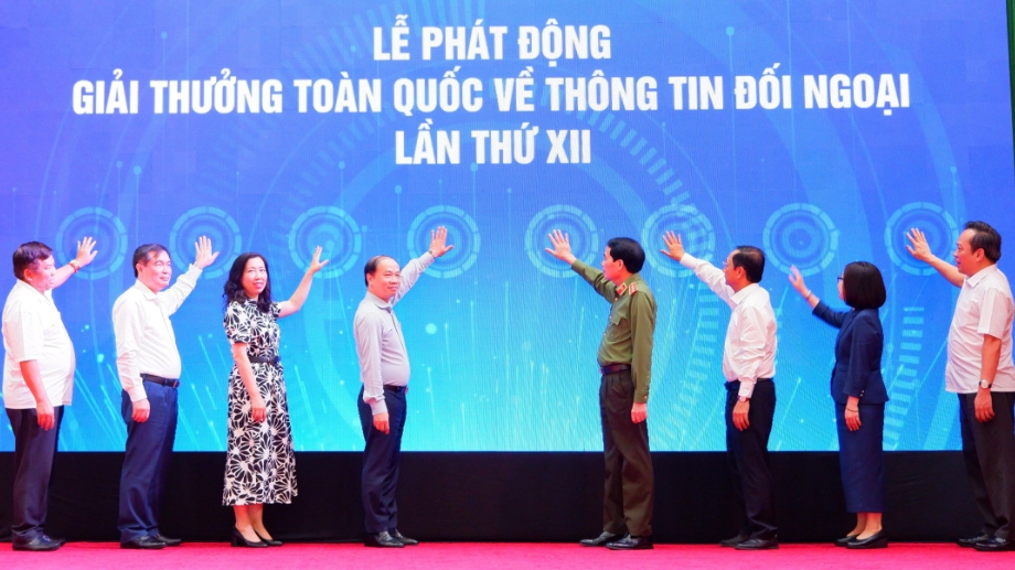 Запуск XII Всевьетнамской премии по внешнеполитической информации