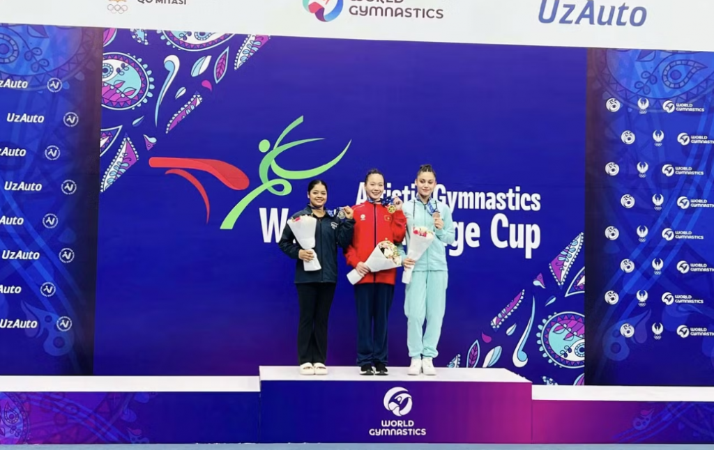 Вьетнам завоевал золотую медаль на Кубке мира по спортивной гимнастике 2026