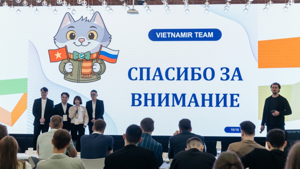 Вьетнамские студенты вошли в топ-3 на всероссийском технологическом конкурсе ProЦифру