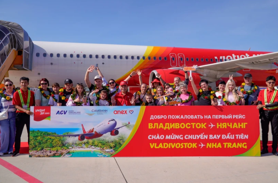 Vietjet открывает первые прямые авиарейсы между Вьетнамом и Россией