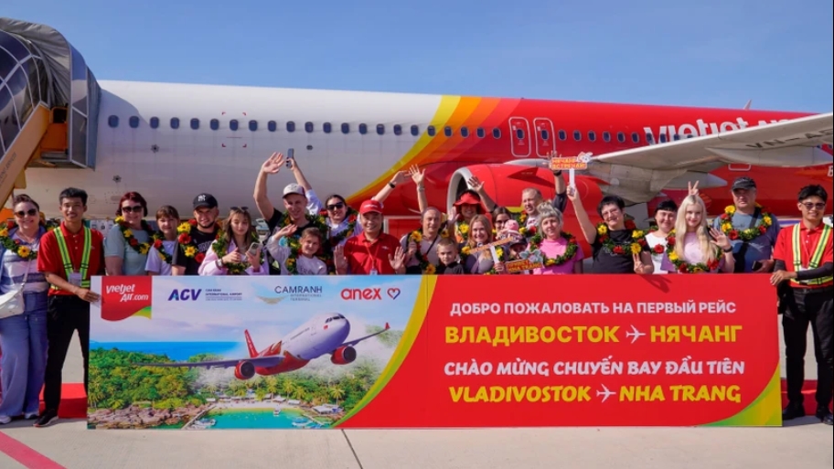 Vietjet открывает первые прямые авиарейсы между Вьетнамом и Россией