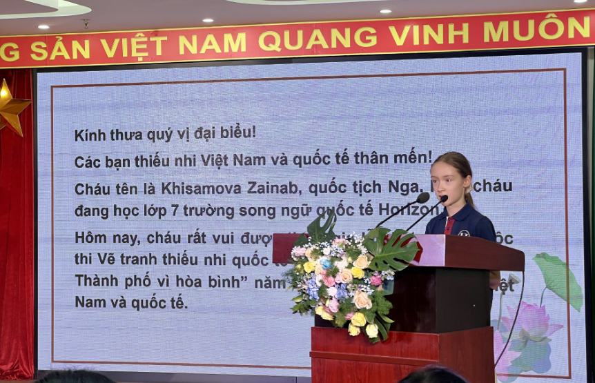 Ханой в глазах международных детей — картины мира