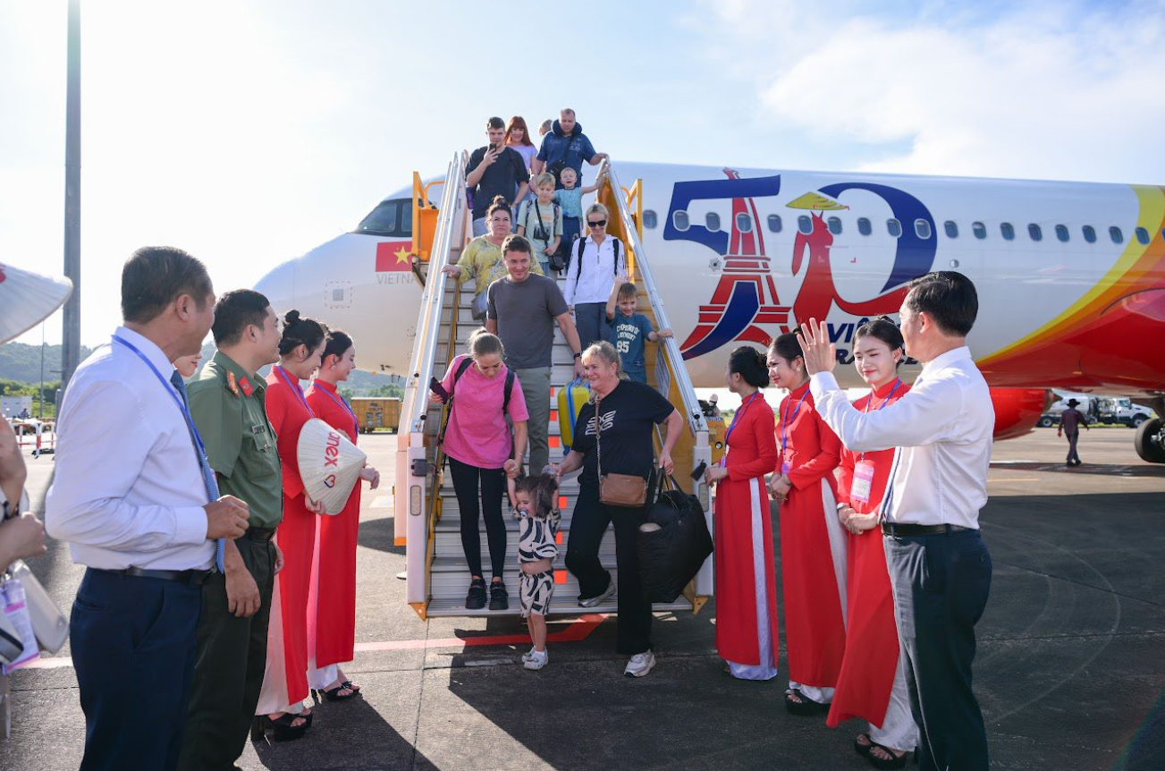 Принят прямой рейс из Владивостока на остров Фукуок