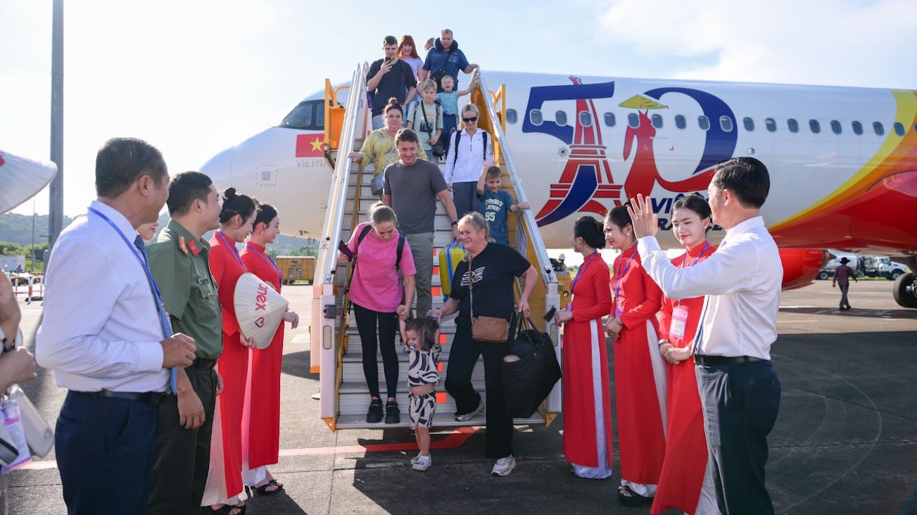 Принят прямой рейс из Владивостока на остров Фукуок