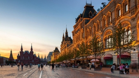 Любимые места для прогулок в Москве