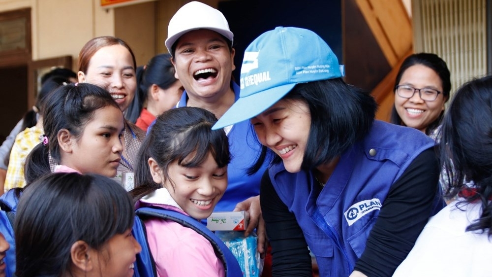 VUFO, помогающий Plan International распространять ценности во имя детей и сообщества