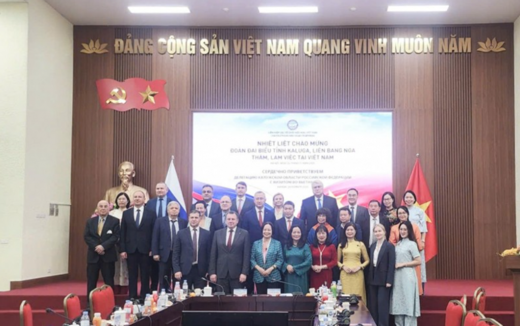 Продвижение народной дипломатии между Вьетнамом и провинцией Калуга, РФ