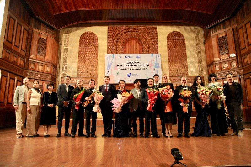 Открытие мастер-классов «Школа русской музыки» во Вьетнаме: Новый культурный мост в гуманитарном сотрудничестве двух стран