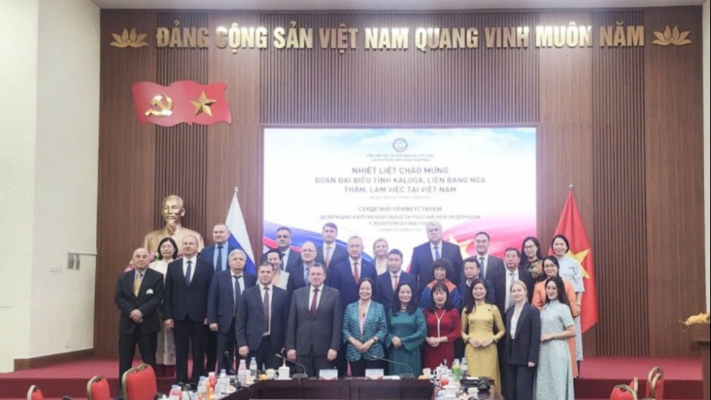 Продвижение народной дипломатии между Вьетнамом и провинцией Калуга, РФ