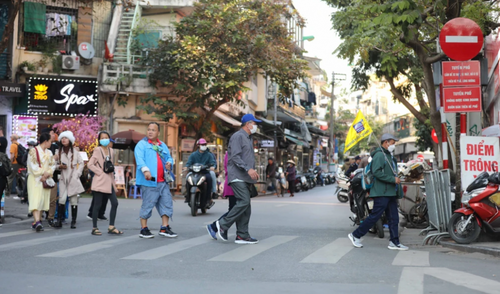 Старый квартал Ханоя является излюбленным местом иностранных туристов