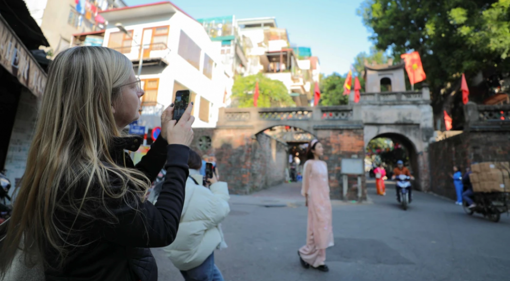 Старый квартал Ханоя является излюбленным местом иностранных туристов
