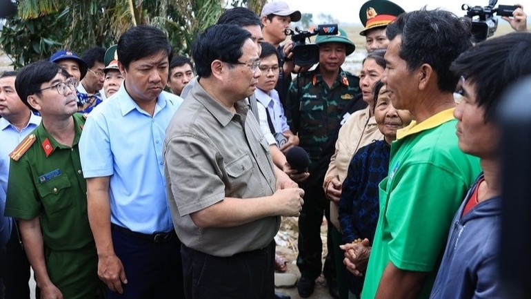 Премьер-министр Фам Минь Тьинь поддержал жителей в провинции Даклак