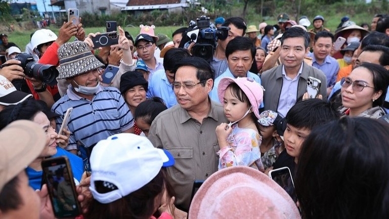 Премьер-министр Фам Минь Тьинь поддержал жителей в провинции Даклак