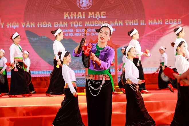 «Встречаем 2026 год» в Деревне народностей Вьетнама