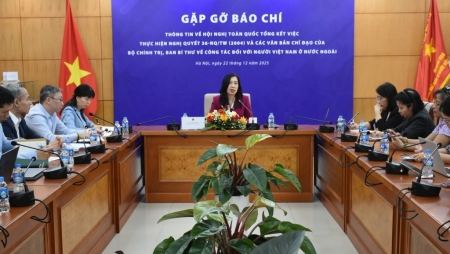 Конференция по подведению итогов работы с вьетнамцами за рубежом состоится 25 декабря