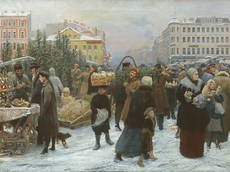 Празднование Нового года в России