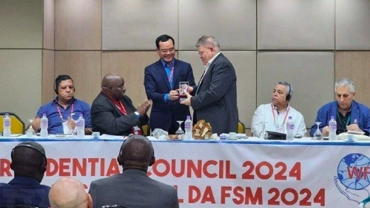 Вьетнам принял участие в конференции Совета президентов Всемирной федерации профсоюзов