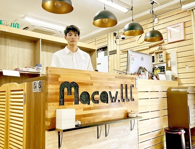 Основатель книжного магазина Macaw, Нго Нгок Кхань
