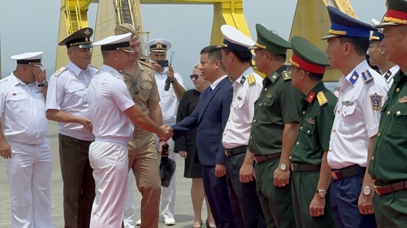 Визит кораблей Тихоокеанского флота Военно-морского флота Российской Федерации в Дананг