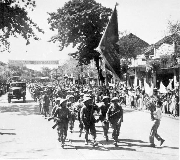 10 октября 1954 года - День освобождения столицы. Фото: ВИА