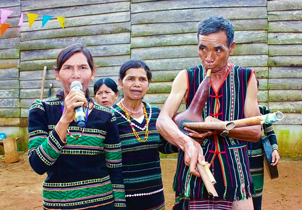 Народные песни этнической группы мнонг в Дакнонге являются объектом национального нематериального культурного наследия Вьетнама. Фото: Вьетнам+