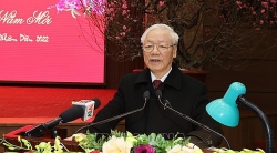 Генеральный секретарь ЦК КПВ Нгуен Фу Чонг поздравил Партийную организацию, власти и жителей Ханоя с Новым годом