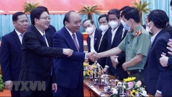 Президент Вьетнама провел рабочий визит в провинцию Биньдинь