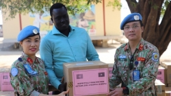 Врачи «голубых беретов» отмечают День вьетнамского врача в Южном Судане