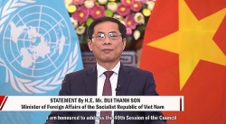 Глава МИД Вьетнама Буй Тхань Шон направил послание в адрес заседания высокого уровня Совета ООН по правам человека