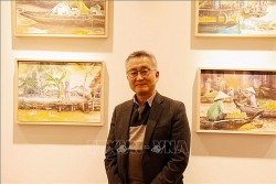 Выставка картин южнокорейского учителя, посвященных Вьетнаму и его народу