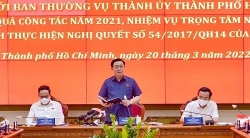 Председатель НС Выонг Динь Хюэ провел рабочую встречу с Постоянным бюро Парткома г. Хошимина