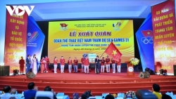 Церемония проводов вьетнамской спортивной делегации на 31-ые Игры Юго-восточной Азии