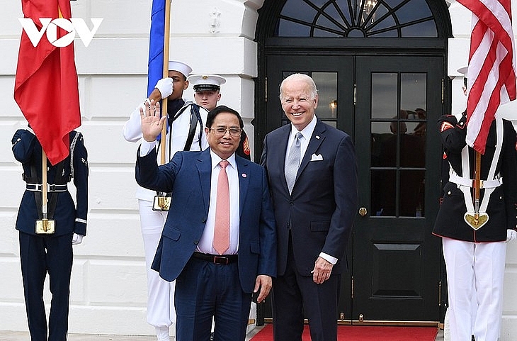 Премьер-министр Вьетнама Фам Минь Тинь встретился с президентом США Джо Байденом