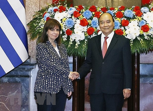 Состоялись переговоры на высшем уровне между Вьетнамом и Грецией