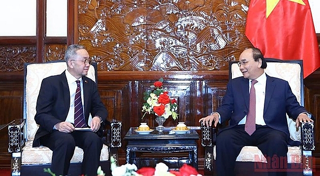 Президент Нгуен Суан Фук принял Посла Брунея
