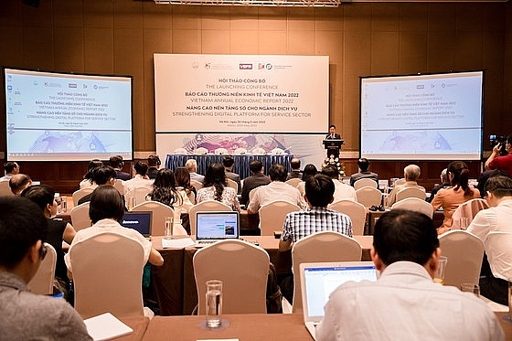 Ежегодный отчёт о вьетнамской экономике - 2022 «Повышение качества цифровой платформы в сферах услуг»