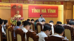 Фам Минь Тинь провел рабочую встречу с руководителей провинции Хатинь