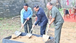 Начало строительства хранилища для останков вьетнамских бойцов-добровольцев