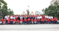 Делегация вьетнамских спортсменов-инвалидов отправилась для участия в 11-х паралимпийских играх АСЕАН