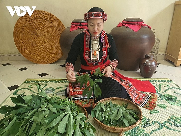 Маринованные листья маниока – специфическое блюдо красных зао