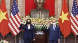 Президент Вьетнама Нгуен Суан Фук принял вице-президента США Камалу Харрис
