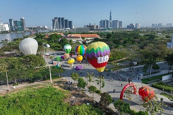 Город Хошимин заменит фейерверки на шоу воздушных шаров в Национальный день