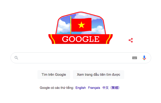 Google меняет дудлы, чтобы отпраздновать праздник Вьетнама